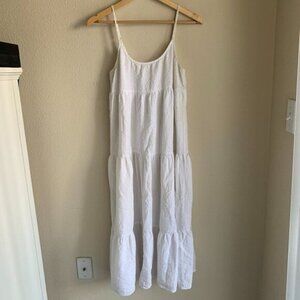 Cotton On White Midi Dress Size XS